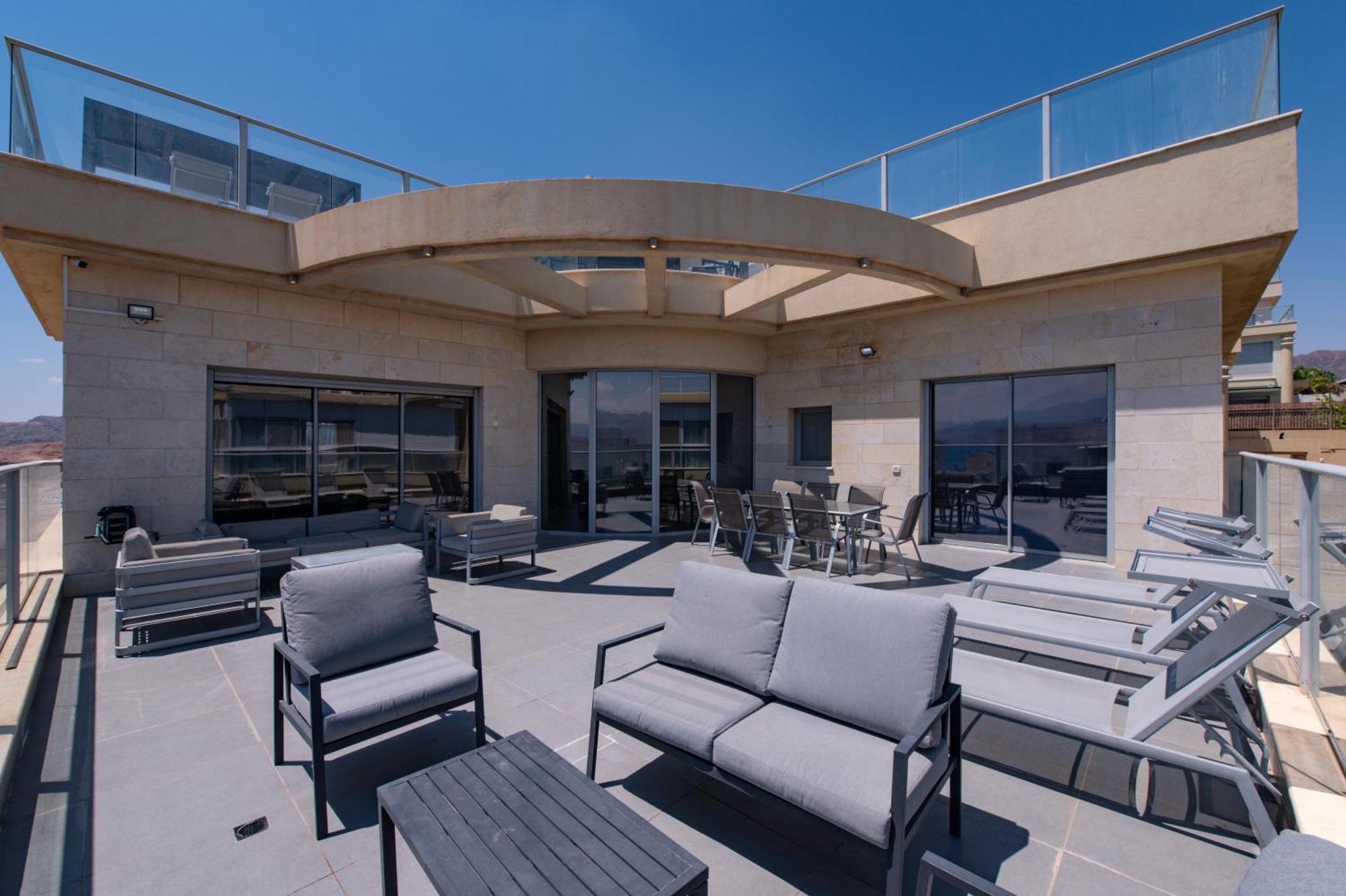 פנטהאוז קסם המפרץ Apartment Eilat Bagian luar foto